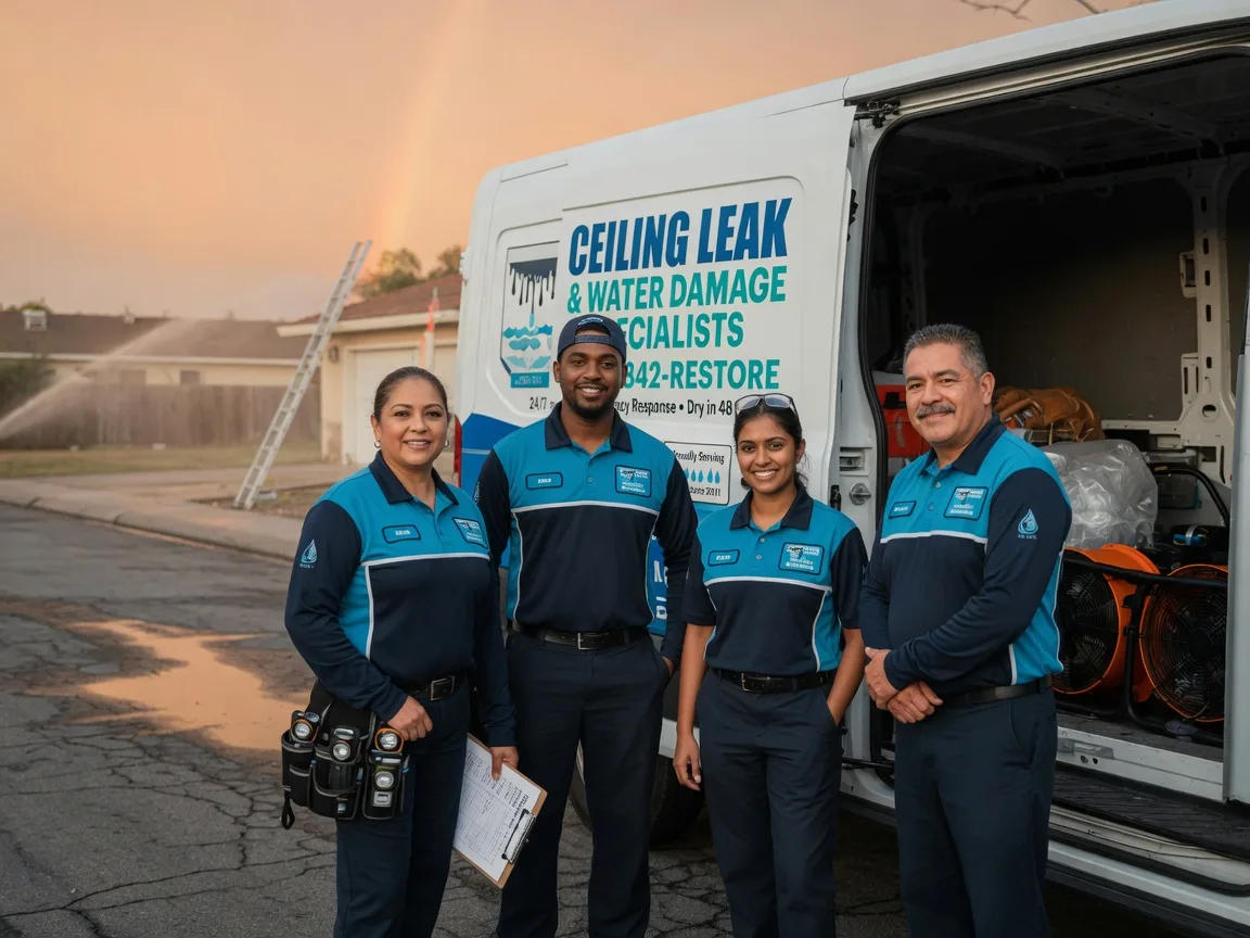 Ceiling Leak Cleanup company in Neffs, PA