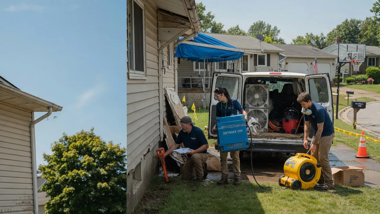 Ceiling Leak Cleanup in Neffs, PA near me